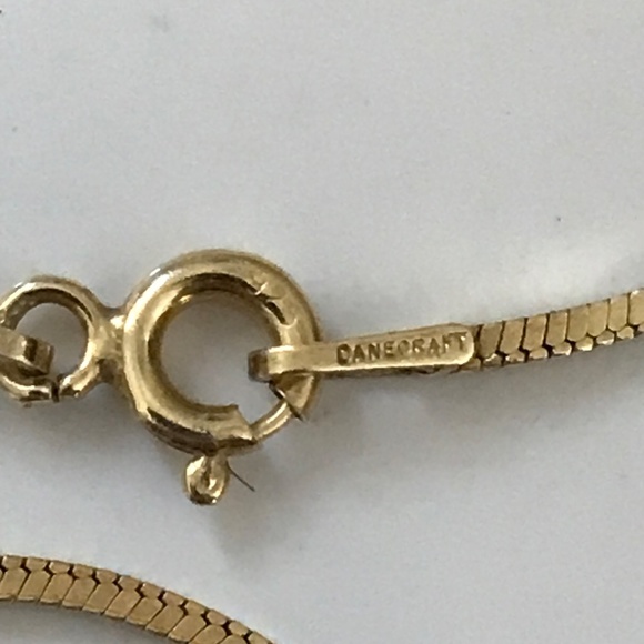 Modern 925 Silver Gold Plated Necklace Heart Pendant made in Italy - Picture 5 of 9